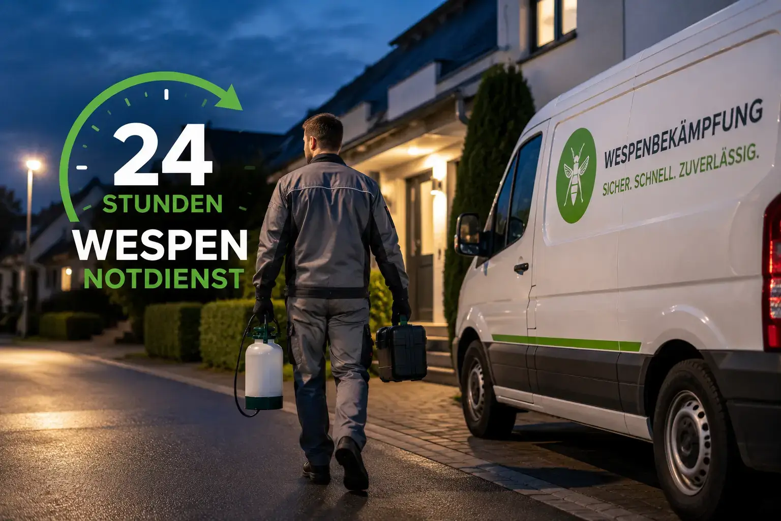 24 std wespen notdienst